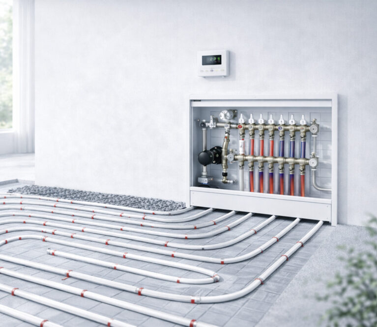 Merkezi sistem çözümleri, büyük yapılar için dengeli ve verimli ısıtma-soğutma sağlar. Tek merkezden kontrol edilen altyapı sayesinde konfor ve enerji verimliliği bir arada sunulur.